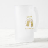 Kan je me nu op een matglas bierpul (Voorkant rechts)