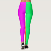 Kan je me nu zien? Neon Running Jogging Leggings (Achterkant)