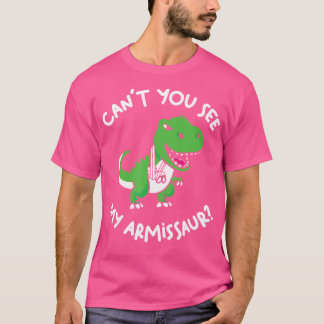 Kan je mijn wapenstok Schattigee dinosaurus niet z T-shirt