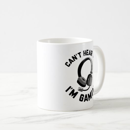 Kan je niet horen dat ik gok koffiemok (Voorkant rechts)