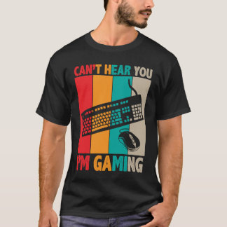 Kan je niet horen, ik ben aan het gamen 2 t-shirt