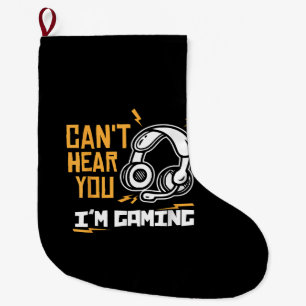 Kan je niet horen ik ben aan het gamen - Gamer & G Grote Kerstsok