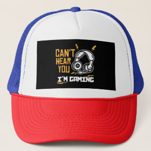 Kan je niet horen Ik ben aan het gamen - Gamer & G Trucker Pet