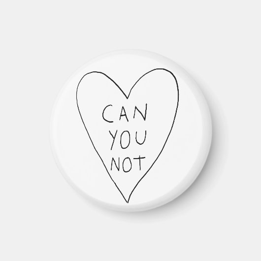 Kan je niet magneet (Voorkant)