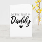 Kan je niet ontmoeten kaart (Gele Bloem)