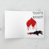 Kan je raden wie er op mijn.....lijst? feestdagen kaart (Binnen)