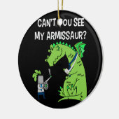 Kan je zien Armissaur gebroken arm handpolsletsel Keramisch Ornament (Links)