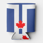 Kan koeler met vlag van Toronto, Canada (Voorkant)