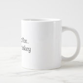 "Kan koffie zijn, kan whisky zijn" Grappige mok (Rechts)