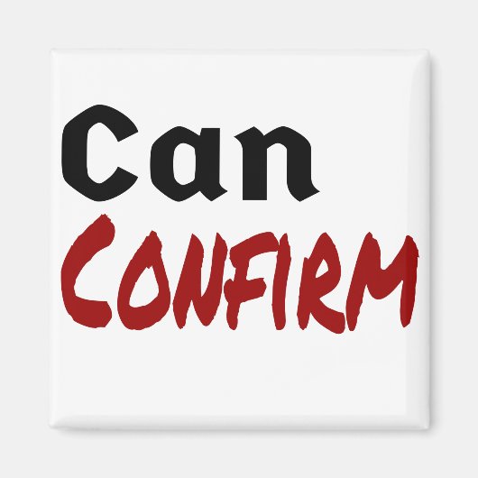 Kan LetterKenny Funny Humor Canada bevestigen Magneet (Voorkant)