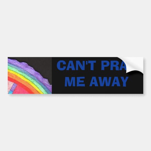 KAN ME NIET AFSPREKEN BUMPERSTICKER (Voorkant)