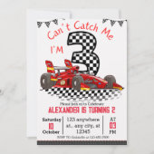 Kan me niet pakken, ik ben 3 Verjaardagsjongen van Kaart (Voorkant)