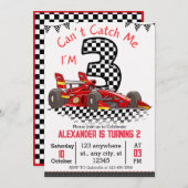 Kan me niet pakken, ik ben 3 Verjaardagsjongen van Kaart (Voorkant / Achterkant)