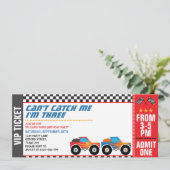 Kan me niet pakken, ik ben drie jaar oud kaart (Staand voorkant)