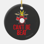 Kan me niet slaan keramisch ornament (Achterkant)