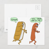 kan me niet vangen briefkaart (Voorkant / Achterkant)