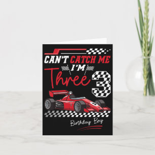 Kan me niet vangen Ik ben 3 Super Red Racing Car 3 Kaart