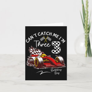 Kan me niet vangen Ik ben 3 Super Red Racing Car 3 Kaart