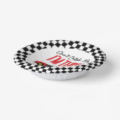 Kan me niet vangen rode race auto 3e verjaardag fe papieren kommen (Gebogen)