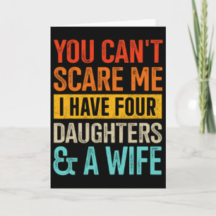 Kan Me Vier Dochters En Vrouw Voor Papa Niet Bang Kaart