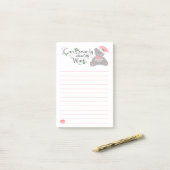 Kan met Beer alleen wachten op kerstlijst Post it  Post-it® Notes (Op bureau)