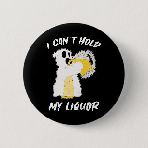Kan mijn drank spook Halloween-bier niet aan Ronde Button 5,7 Cm