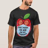 Kan mijn liefde voor het onderwijs niet maskeren n t-shirt (Voorkant)