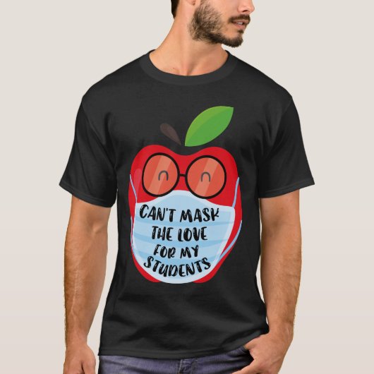 Kan mijn liefde voor het onderwijs niet maskeren n t-shirt (Voorkant)