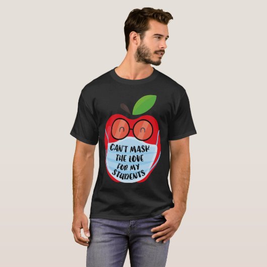 Kan mijn liefde voor het onderwijs niet maskeren n t-shirt (Voorkant volledig)