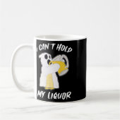 Kan mijn Liquor Ghost Halloween-bier niet vasthoud Koffiemok (Links)