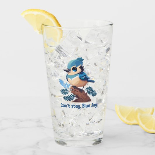 Kan niet blijven, Blauwe Gaai Glas (Voorkant ijs)