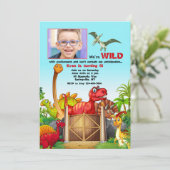 Kan niet de Uitzonderlijke Uitnodiging van de Foto (Staand voorkant)