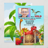 Kan niet de Uitzonderlijke Uitnodiging van de Foto (Voorkant / Achterkant)