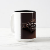 Kan niet functioneren zonder koffie Mok (Voorkant links)