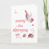 KAN NIET GLOVEN DAT JE JE "21e" VERJAARDAG Viert Kaart (Voorkant)