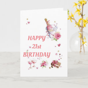 KAN NIET GLOVEN DAT JE JE "21e" VERJAARDAG Viert Kaart