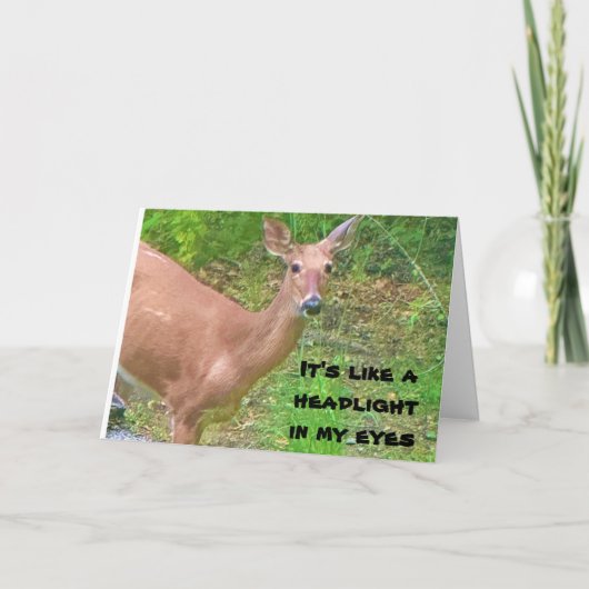 KAN NIET GLOVEN DAT JE WEER JARIG BENT KAART (Voorkant)