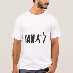 Kan niet grappige bokstraner bokstrainer bokser sp t-shirt