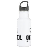 Kan niet. Heb dans. Waterfles (Voorkant)