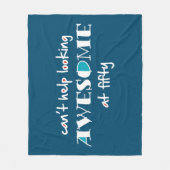 Kan niet helpen geweldige te kijken op 50 fleece deken (Voorkant)