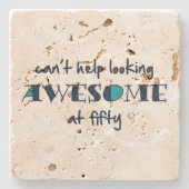 Kan niet helpen geweldige te kijken op 50 stenen onderzetter (Voorkant)