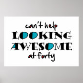Kan niet helpen om geweldige te kijken naar 40 poster (Voorkant)