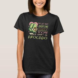 Kan niet iedereen gelukkig maken Avocado guacamo T-shirt
