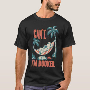 Kan niet. Ik ben volgeboekt. Luie Geest Hangmat T-shirt
