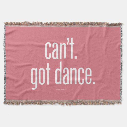 Kan niet. Ik heb Dans. Deken (Voorkant)