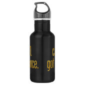 Kan niet. Ik heb Dans. Waterfles (Achterkant)