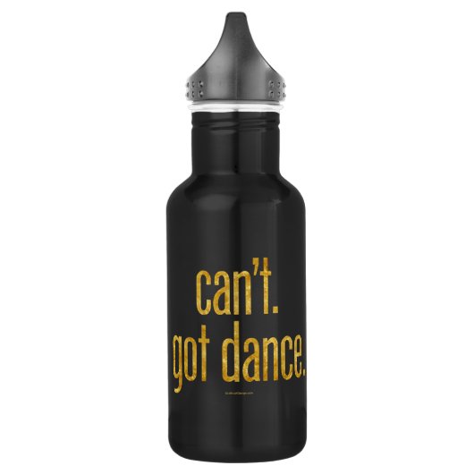 Kan niet. Ik heb Dans. Waterfles (Links)
