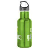 Kan niet. Ik heb Dans. Waterfles (Achterkant)