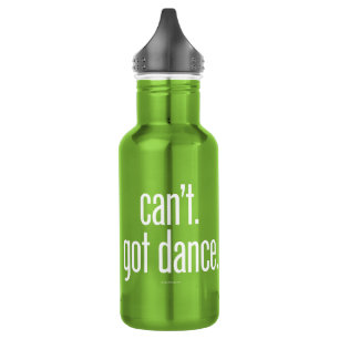 Kan niet. Ik heb Dans. Waterfles
