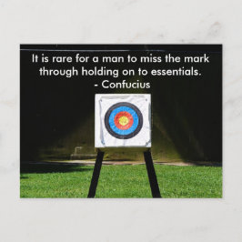 Kan niet missen briefkaart